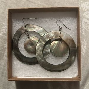 Boho shell earrings